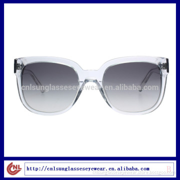 transparent frame fashion sunglasses for men